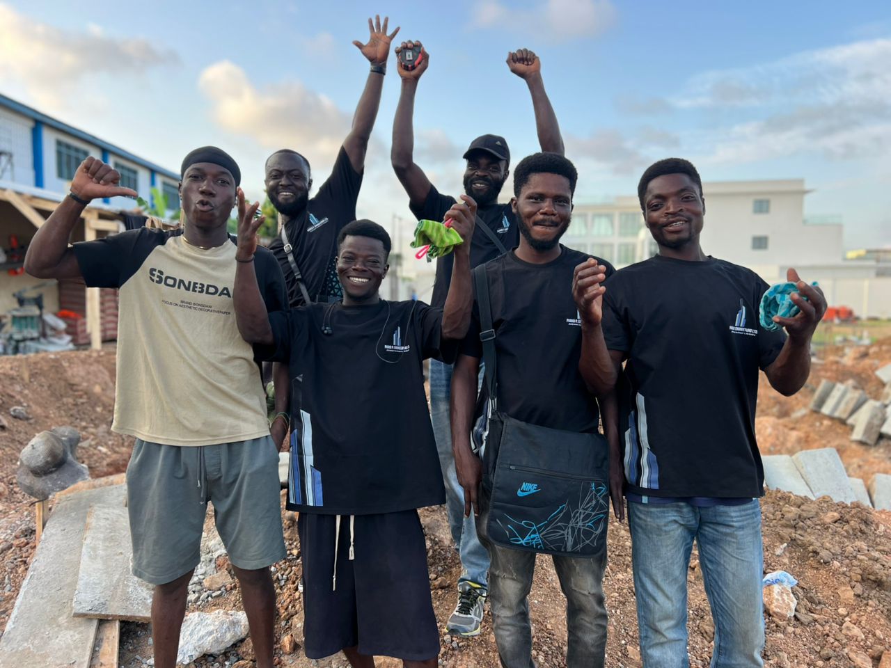 Site team — project handover